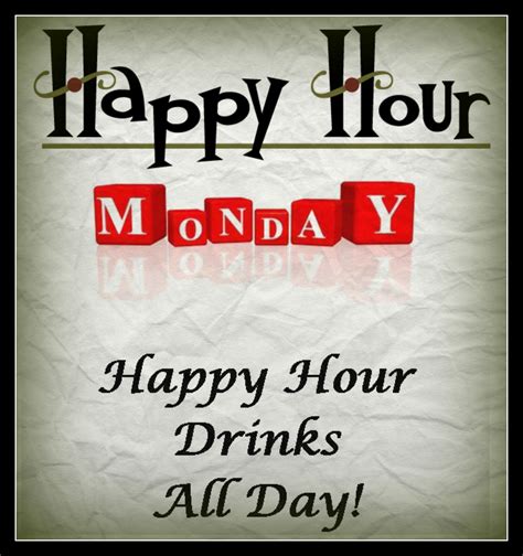 Monday happy hour. Things To Know About Monday happy hour. 